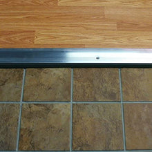 Load image into Gallery viewer, Low 3-3/16" Wide Aluminum Door Bumper Threshold - #99010