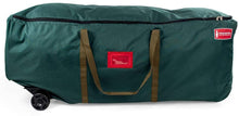 Load image into Gallery viewer, [Rolling Duffle Bag Tree Storage Bag] - Big Wheeled 9 Foot Christmas Tree Storage Bag for Artificial Trees up to 9 Feet Tall - Compression Straps to Secure Your Tree | Tree Keeper Big Wheel Duffle Bag