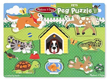 Load image into Gallery viewer, Melissa &amp; Doug World of Animals Peg Puzzle Bundle