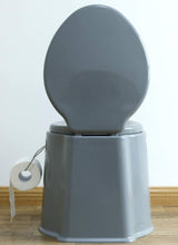 Load image into Gallery viewer, Basicwise Portable Travel Toilet for Camping and Hiking