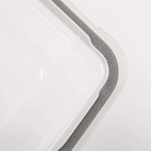 Load image into Gallery viewer, 62.8 Qt Ultimate Airtight Tote - Large - Set of 4 - 110550 (Clear with Black Buckles) (11.8&quot; H x 17.9&quot; W x 23.6&quot; D)