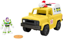 Load image into Gallery viewer, Fisher-Price Imaginext Toy Story Buzz Lightyear &amp; Pizza Planet Truck