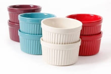 Load image into Gallery viewer, The Pioneer Woman Flea Market Solid 9 oz Ramekins, Solid Colors, Set of 8