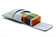 Load image into Gallery viewer, 8 Piece Tegu Pocket Pouch Magnetic Wooden Block Set, Nelson