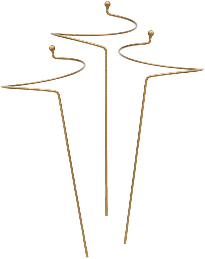 BRECK'S Deluxe Amaryllis Plant Support Stakes - Set of 3 - Ensure That Your Indoor Amaryllis Plants Remain Upright and Beautiful All Season Long.