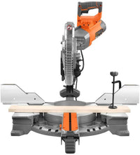 Load image into Gallery viewer, RIDGID 15 Amp Corded 12 in. Dual Bevel Sliding with 70 Deg. Miter Capacity and LED Cut Line Indicator