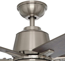 Load image into Gallery viewer, Kensgrove 64 in. LED Brushed Nickel Ceiling Fan with Remote Control