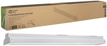 Load image into Gallery viewer, Commercial Electric 4 ft. White Integrated LED 9000 Lumens Industrial Linear Low Bay Light 162-Watt Equivalent Dimmable 5000K