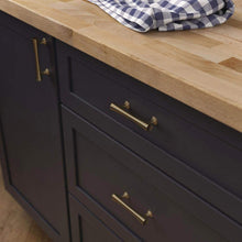 Load image into Gallery viewer, Drum 3 in. (76mm) Center-to-Center Champagne Bronze Drawer Pull (10-Pack)