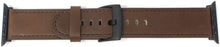 Load image into Gallery viewer, Platinum Leather Watch Strap for Apple Watch (PT-AWB42YBL) Bourbon - 42MM - New