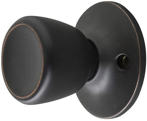 Design House 728691 Terrace Dummy Door Knob, Oil Rubbed Bronze, 1