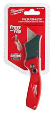 Load image into Gallery viewer, Milwaukee 48-22-1906 Fastback Compact Flip Utility Knife w/ One-Handed Opening and Belt Clip