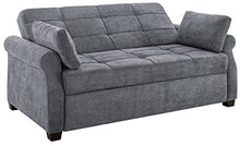 Load image into Gallery viewer, Lifestyle Solutions Serta Henley Queen Convertible Sofa in Gray