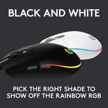 Load image into Gallery viewer, Logitech G203 RGB Wired Gaming Mouse