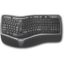 Load image into Gallery viewer, Microsoft B2M-00012 Natural Ergo Keyboard 4000
