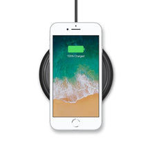 Load image into Gallery viewer, mophie - Wireless Charge Pad - Apple Optimized - 7.5W Qi Wireless Technology for iPhone Xr, Xs Max, X / Xs, 8 and 8 Plus - Black