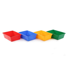 Load image into Gallery viewer, Tot Tutors Kids' Primary Colors Large Storage Bins, Set of 4