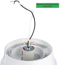 Load image into Gallery viewer, Motion Sensor Motion Controlled Lighting 7 in. Round White 60 Watt Equivalent Integrated LED Flushmount