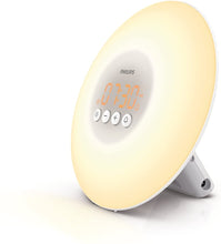 Load image into Gallery viewer, Philips SmartSleep HF3500/60 Wake-Up Light Therapy Alarm Clock with Sunrise Simulation, White