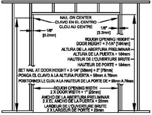 Load image into Gallery viewer, 2060 Commercial Grade Pocket Door Frame (30&quot; x 84&quot;)