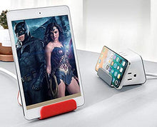 Load image into Gallery viewer, MyDesktop Wireless Charging Stand with 3 USB Ports and 2 Power Outlets for iPhone, Android, Tablets and Laptops