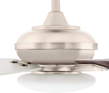 Load image into Gallery viewer, Benson 44 in. LED Brushed Nickel Ceiling Fan with Light and Remote Control