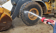Load image into Gallery viewer, Nelson  855032-1001 High-Pressure PRO Fireman's Spray Nozzle with Large On/Off, Red/Black