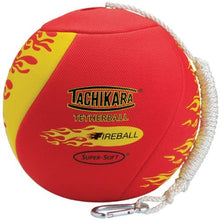 Load image into Gallery viewer, Tachikara Fireball Super-Soft Tetherball with Diamond Textured Cover