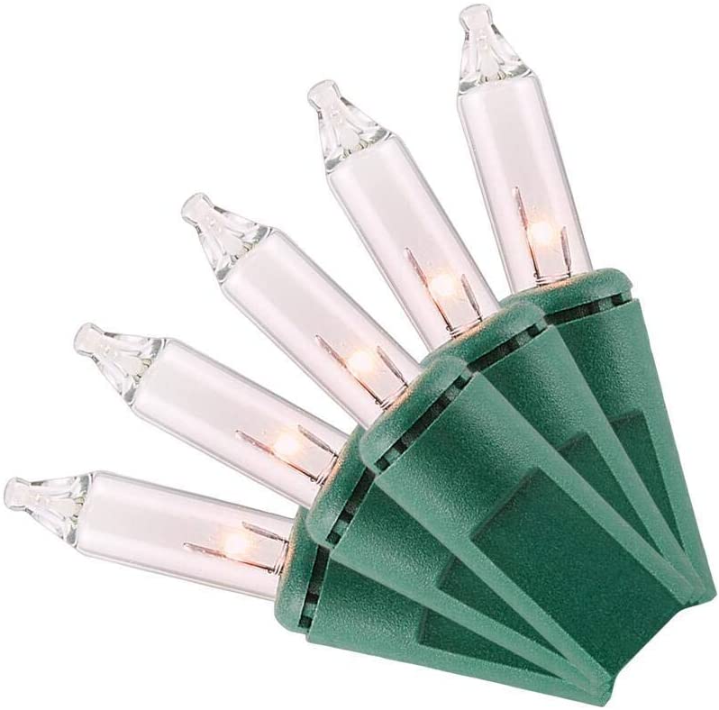 Home Accents Holiday 300 Light STS Clear Heavy Duty Light String (Set of 2)