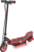 Load image into Gallery viewer, Razor Power Core E90 Glow Electric Scooter - Black/Red Glow