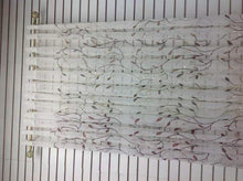 Load image into Gallery viewer, Window Elements Wavy Leaves Embroidered Sheer Grommet Curtain Panel