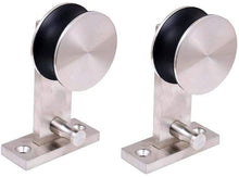 Load image into Gallery viewer, CALHOME Barn Style Sliding Door Track Hardware Set 60&quot; Top Mount Stainless-Steel