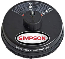 Load image into Gallery viewer, Simpson Cleaning 80165, Rated Up to 3700 PSI Universal 15" Steel Surface Scrubber for Cold Water Pressure Washers, Plain