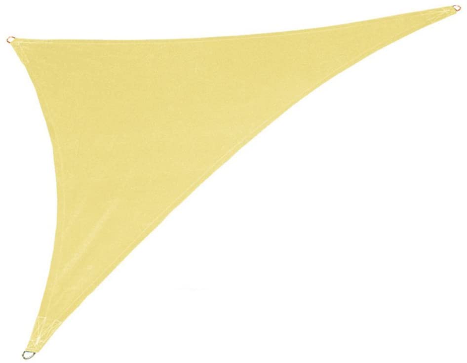 Coolaroo Coolhaven 15ft. x 12ft. x 9ft. Triangle Shade Sail Color: Sahara