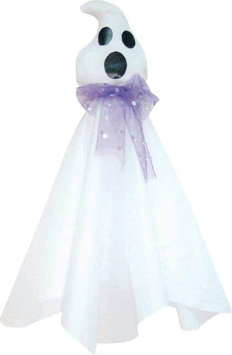 Gemmy (Sun Star) Hanging Ghost W/Purple Tie, As Shown, One Size