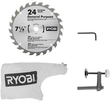 Load image into Gallery viewer, RYOBI 18-Volt ONE+ Cordless 7-1/4 in. Compound Miter Saw (Tool Only) with Blade