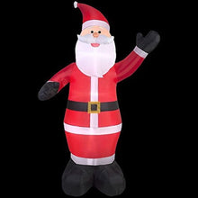 Load image into Gallery viewer, Holiday 9 ft Inflatable Waiving Santa Claus Inflatable Outdoor Yard Airblown