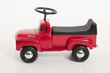 Load image into Gallery viewer, Beyond Infinity - 1956 Ford Children&#39;s Foot to Floor Ride On Truck, Red - Kid Powered Wheels, Stamped Steel, Ford Licensed, for Ages 1-3