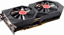 Load image into Gallery viewer, XFX Radeon RX 580 GTS Black Edition PCI Express 3.0 1425MHz OC+ 8GB GDDR5 VR Ready Grapics Card (1 x DL DVI-D /1 x HDMI /3 x DisplayPort) RX-580P8DBDR