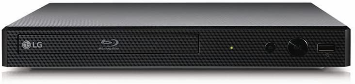 LG BP350 Blu-ray Player with Streaming Services and Built-in Wi-Fi, Black