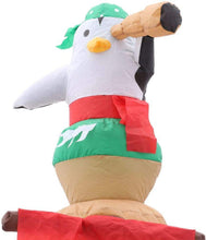 Load image into Gallery viewer, 8 Ft. Inflatable Giant Christmas Pirate Ship Scene