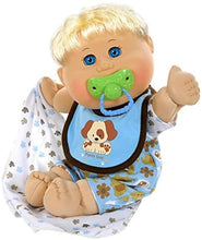 Load image into Gallery viewer, Cabbage Patch Kids 12.5&quot; Naptime Babies - Blonde Hair/Blue Eye Boy Baby Doll (Dog Jumper Fashion)
