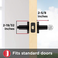 Load image into Gallery viewer, Kwikset 91560-003 Milan Round Keyed Entry Lever Featuring SmartKey in Polished Chrome
