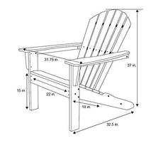 Load image into Gallery viewer, Shine Company 7616TA Seaside Adirondack Chair, Tangerine