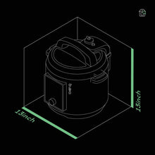 Load image into Gallery viewer, CHEF iQ World’s Smartest Multi-Functional Smart Pressure Cooker, Pairs with App Via WiFi for Meals in an Instant w/Built-In Scale &amp; Auto Steam Release