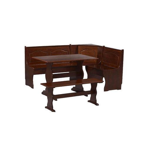 Essential Home Walnut Emily Breakfast Nook