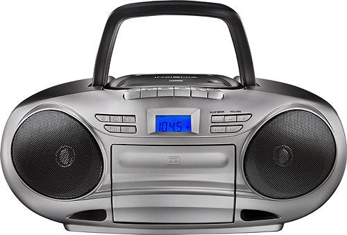 Insignia CD/cassette Boombox with Am/fm Radio