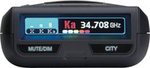 Load image into Gallery viewer, Uniden R1BBY Extreme Long Range Radar Laser Detector - Eagle Eye 360 Degree DSP - Voice Alert - Color OLED Display - Black
