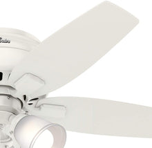 Load image into Gallery viewer, Echo Bluff 42 in. LED Indoor Fresh White Ceiling Fan with Light Kit