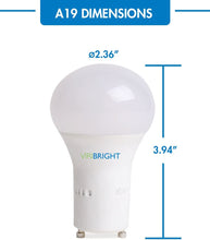 Load image into Gallery viewer, 60 Watt Replacement, A19 LED Light Bulb